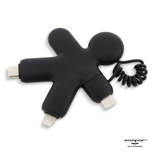 RECYCLED GRS CHARGING CABLE - White