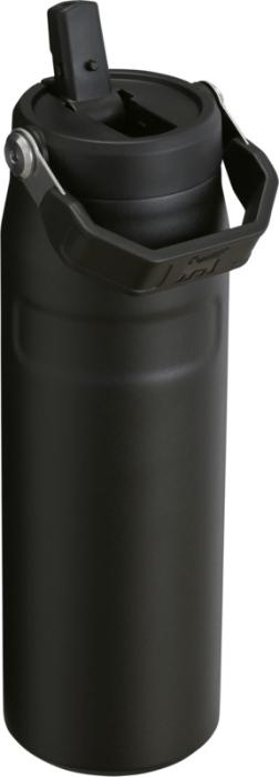 Stanley IceFlow™ 2.0 700 ml water bottle with flip straw - Solid Black