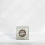 Small Marble Concrete Vegan Candle