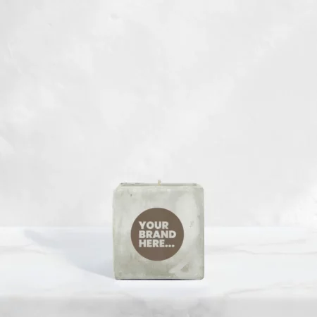 Small Marble Concrete Vegan Candle - Lifestyle, Wellness & Wellbeing, All Products