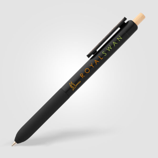 Echo Recycled Plastic Sensory Clip Pen - Red Black White Navy Blue Teal Gray  - Office, Pens, Sustainable products