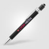 Wave Aluminium Spinner Stylus Pen - Black